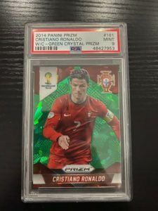 Cristiano Ronaldo 2014 Panini Prizm World Cup Soccer Card