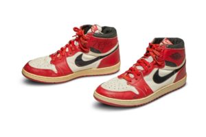 Michael Jordan Game Worn 1985 Air Jordan 1